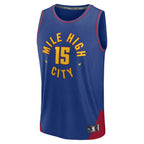 Nikola Jokic Denver Nuggets  Fast Break Replica Player Jersey - Statement Edition - Blue