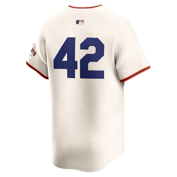 San Francisco Giants Nike 2024 Jackie Robinson Day Home Limited Jersey – Cream