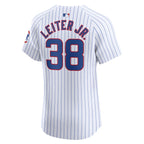 Mark Leiter Jr. Chicago Cubs Nike Home Elite Player Jersey - White