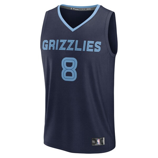Jaren Jackson Jr. Memphis Grizzlies  Fast Break Replica Jersey - Navy - Icon Edition