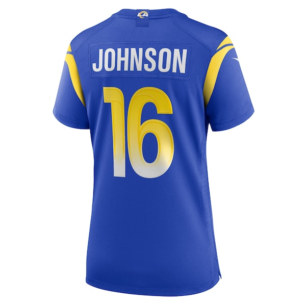 Tyler Johnson Los Angeles Rams Nike Women's Team Game Jersey -  Royal