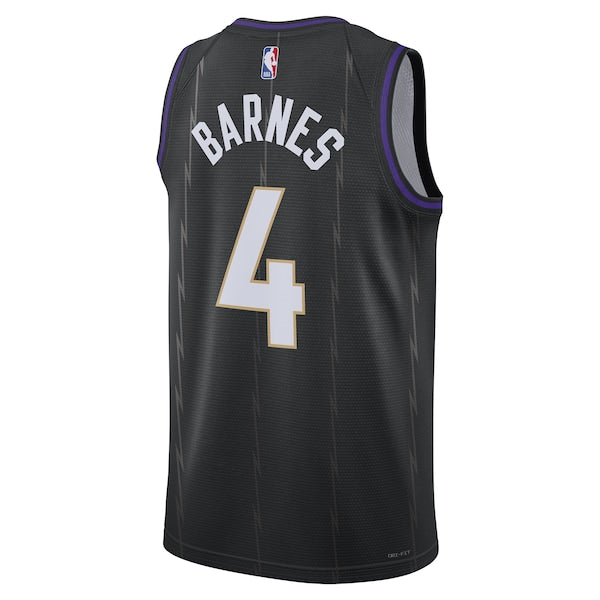 Scottie Barnes Toronto Raptors Nike Unisex 2024/25 Swingman Player Jersey - City Edition - Black