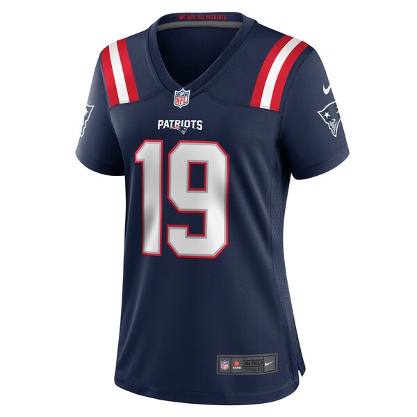 Joe Milton III New England Patriots Nike Women's  Game Jersey -  Navy