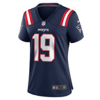 Joe Milton III New England Patriots Nike Women's  Game Jersey -  Navy