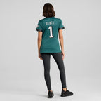 Jalen Hurts Philadelphia Eagles Nike Women's Super Bowl LIX Game Player Jersey - Midnight Green