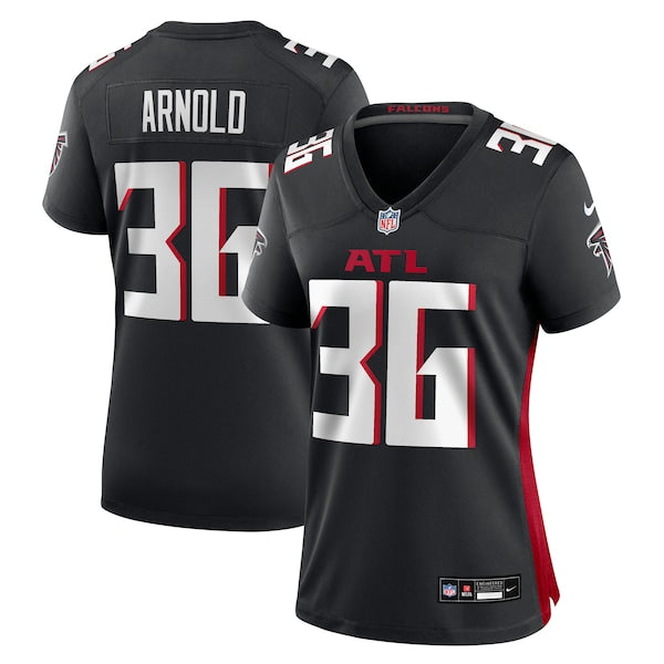 Grayland Arnold Atlanta Falcons Nike Women's Team Game Jersey -  Black