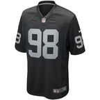 Maxx Crosby Las Vegas Raiders Nike Game Player Jersey - Black