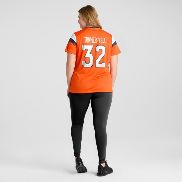 Delarrin Turner-Yell Denver Broncos Nike Women's Team Game Jersey -  Orange