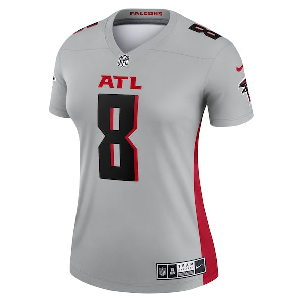 Kyle Pitts Atlanta Falcons Nike Women's Inverted Legend Jersey - Gray