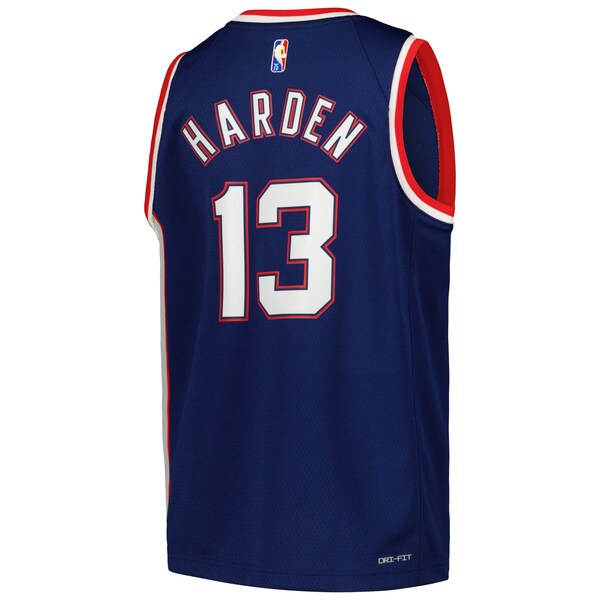 James Harden Brooklyn Nets Nike Youth Swingman Jersey - City Edition - Navy