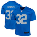 Brian Branch Detroit Lions Nike Youth Alternate Game Jersey -  Blue