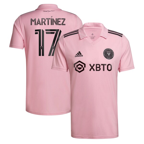 Josef Martínez Inter Miami CF adidas 2022 The Heart Beat Kit Replica Player Jersey - Pink
