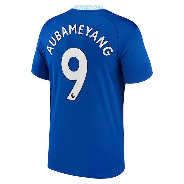 Pierre-Emerick Aubameyang Chelsea Nike 2022/23 Home Breathe Stadium Replica Player Jersey - Blue