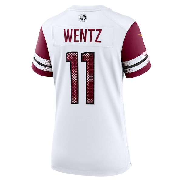 Carson Wentz Washington Commanders Nike Women's Game Jersey - White/Black/Burgundy
