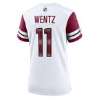 Carson Wentz Washington Commanders Nike Women's Game Jersey - White/Black/Burgundy