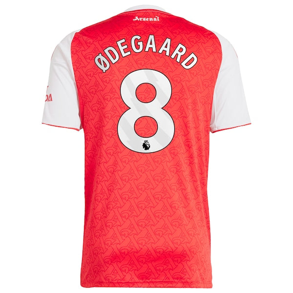 Martin Ødegaard Arsenal adidas 2025/26 Home Replica Player Jersey - Red/Blue