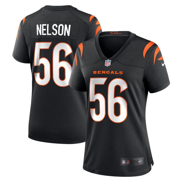 Garrett Nelson Cincinnati Bengals Nike Women's  Game Jersey -  Black