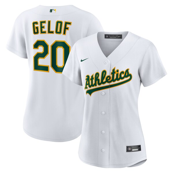 Zack Gelof Oakland Athletics Nike Women's Home Replica Player Jersey - White