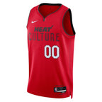 Miami Heat Nike Unisex 2024/25 Custom Swingman Jersey - City Edition - Red