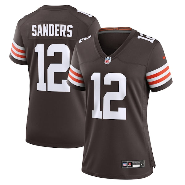 Shedeur Sanders Cleveland Browns Nike Women's 2025 NFL Draft Game Jersey - Brown