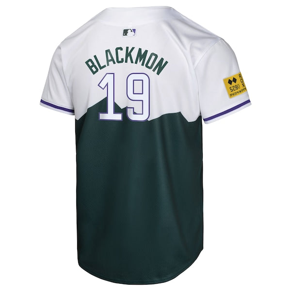 Charlie Blackmon Colorado Rockies Nike Youth City Connect Limited Player Jersey - Green