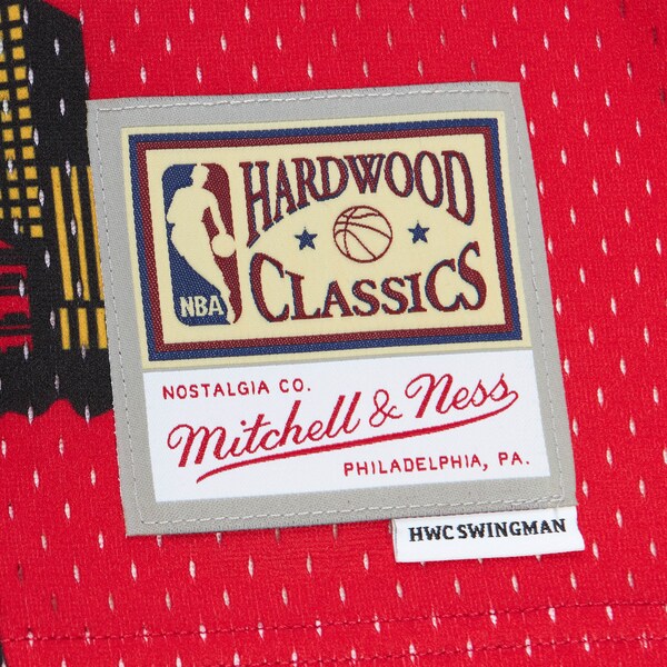 Atlanta Hawks x Tats Cru Hardwood Classics Fashion Jersey - Black