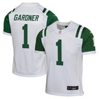 Ahmad Sauce Gardner New York Jets Nike Youth Classic Alternate Game Jersey - White