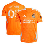 Houston Dynamo FC adidas 2025 Season 20 Authentic Custom Jersey - Orange