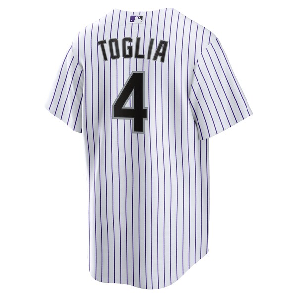 Michael Toglia Colorado Rockies Nike Home Replica Jersey - White