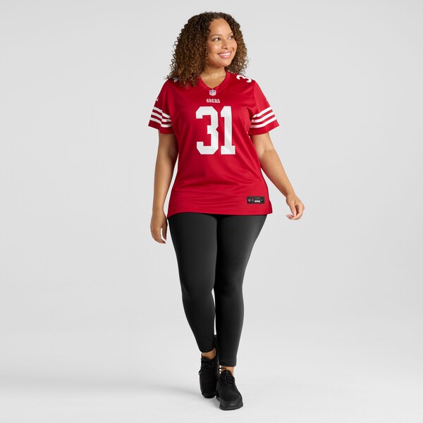Isaac Guerendo San Francisco 49ers Nike Women's  Game Jersey -  Scarlet