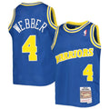 Chris Webber Golden State Warriors Youth 1993/94 Hardwood Classics Swingman Jersey - Royal