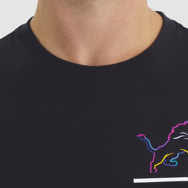 Detroit Lions Nike 2025 NFL Crucial Catch Tri-Blend Dri-FIT T-Shirt - Black