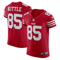 George Kittle San Francisco 49ers Nike Vapor Elite Jersey - Scarlet/Red/White