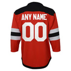 New Jersey Devils Youth Replica Custom Jersey - Red