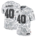 Mike Alstott Tampa Bay Buccaneers Nike 2024 Salute to Service Retired Player Limited Jersey - Arctic Camo