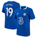 Mason Mount Chelsea Nike 2022/23 Replica Home Jersey - Blue