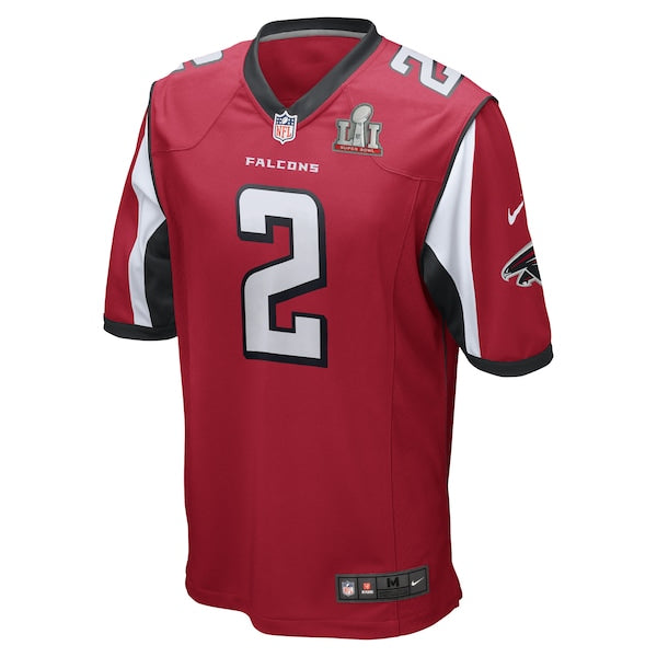 Atlanta Falcons Matt Ryan Nike Red Super Bowl LI Bound Game Jersey