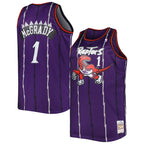Tracy McGrady Toronto Raptors Big & Tall Hardwood Classics 1998/99 Swingman Jersey - Purple