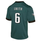 DeVonta Smith Philadelphia Eagles Nike Youth Game Jersey - Midnight Green