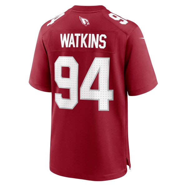 Carlos Watkins Arizona Cardinals Nike Game Player Jersey - Cardinal