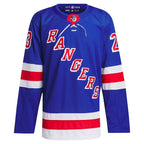 Adam Fox New York Rangers adidas Home Primegreen Authentic Pro Player Jersey - Blue