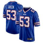 Kendrick Green Buffalo Bills Nike Team Game Jersey -  Royal