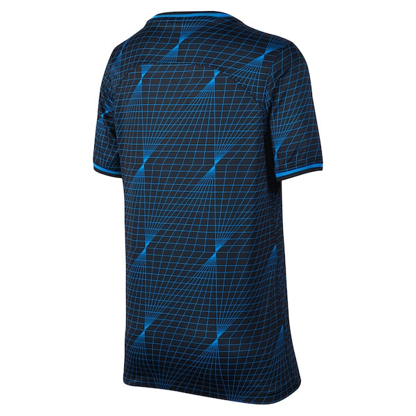Chelsea Nike Youth 2023/24 Away Stadium Replica Jersey - Navy
