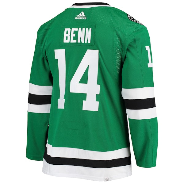Jamie Benn Dallas Stars adidas Home Primegreen Authentic Player Jersey - Kelly Green