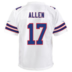 Josh Allen Buffalo Bills Nike Youth Game Jersey - White/Red/Royal