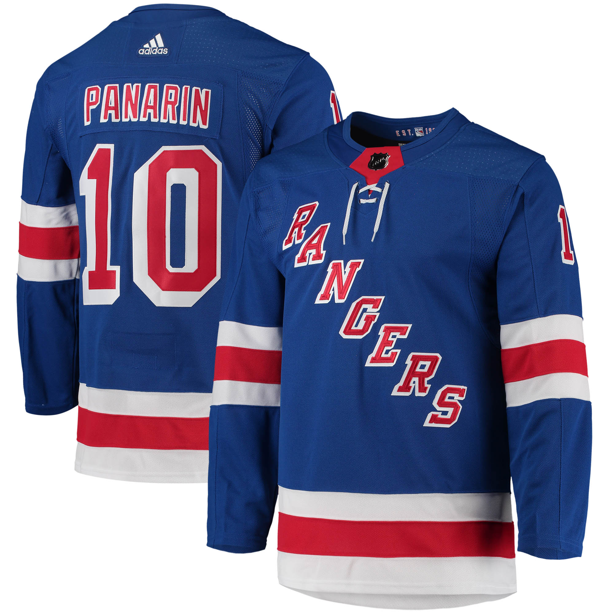 Artemi Panarin New York Rangers adidas Away Primegreen Authentic Player Jersey - White/Blue/Navy