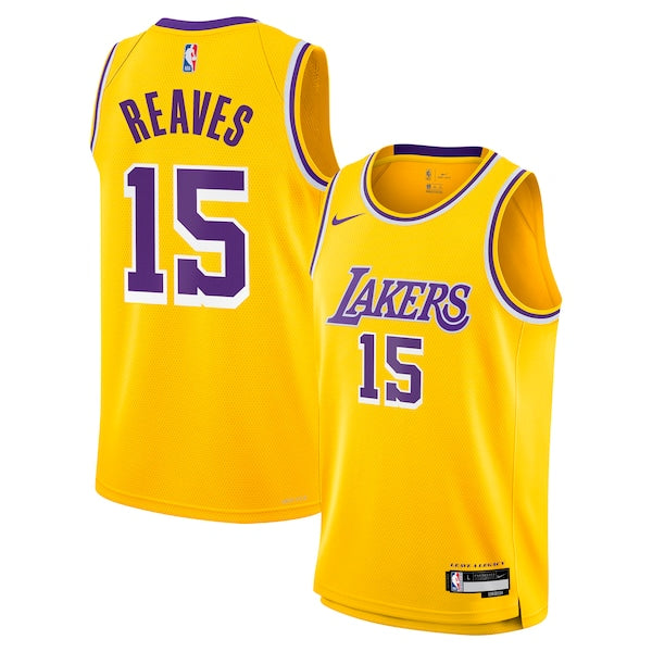 Austin Reaves Los Angeles Lakers Nike Youth Swingman Jersey - Icon Edition - Gold