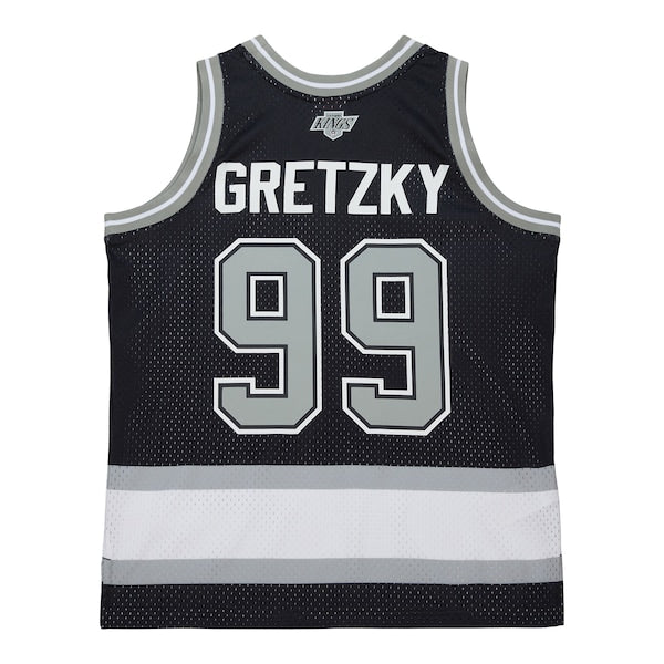 Wayne Gretzky Los Angeles Kings  Unisex Maxxed Out Fashion Basketball Jersey - Black