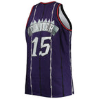 Vince Carter Toronto Raptors Big & Tall 1998/99 NBA 75th Anniversary Diamond Swingman Jersey - Purple