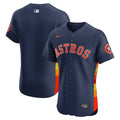 Houston Astros Nike Alternate 2 Elite Jersey - Navy/Orange